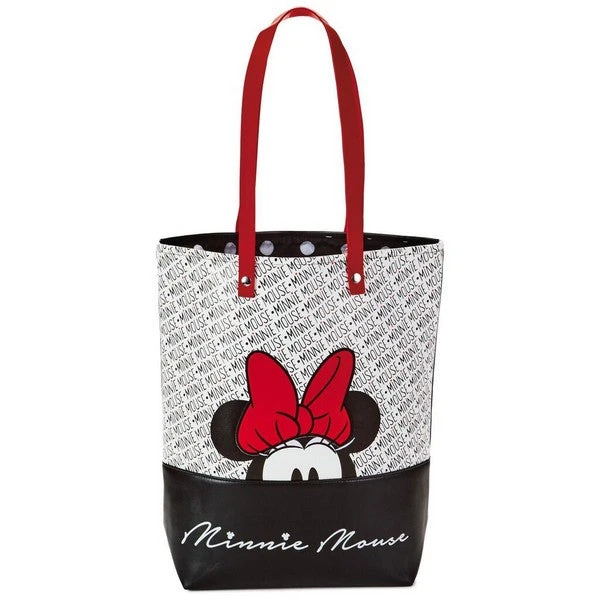 Hallmark Disney Minnie Mouse Faux Leather Tote Bag 1 Hallmark Disney Minnie Mouse Faux Leather Tote Bag