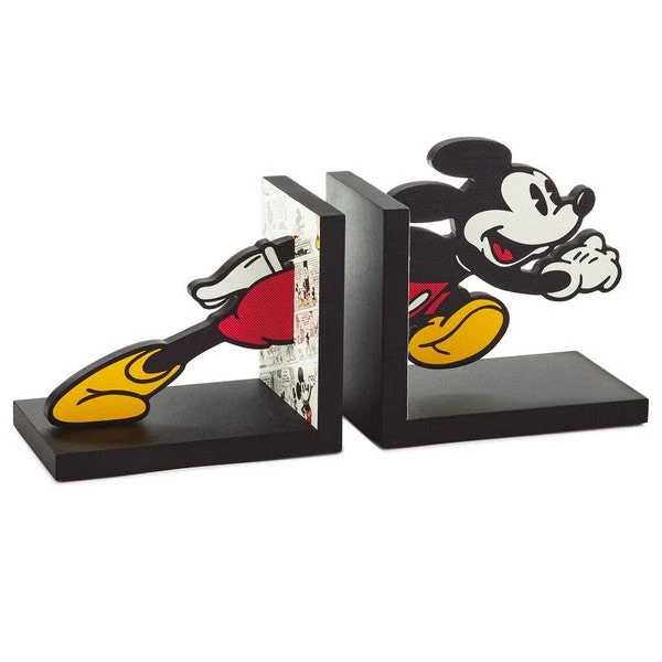 Hallmark Disney Mickey Mouse Bookends, Set Of 2 1 Hallmark Disney Mickey Mouse Bookends, Set Of 2