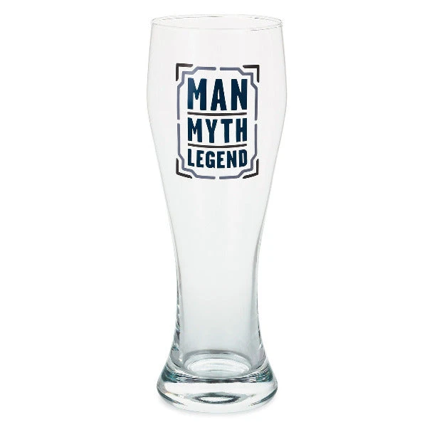 Hallmark Man, Myth, Legend Pilsner Glass, 19.27 Oz. 1 Hallmark Man, Myth, Legend Pilsner Glass, 19.27 Oz.