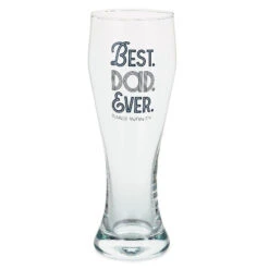 Hallmark Best Dad Ever Pilsner Glass, 19.27 Oz.