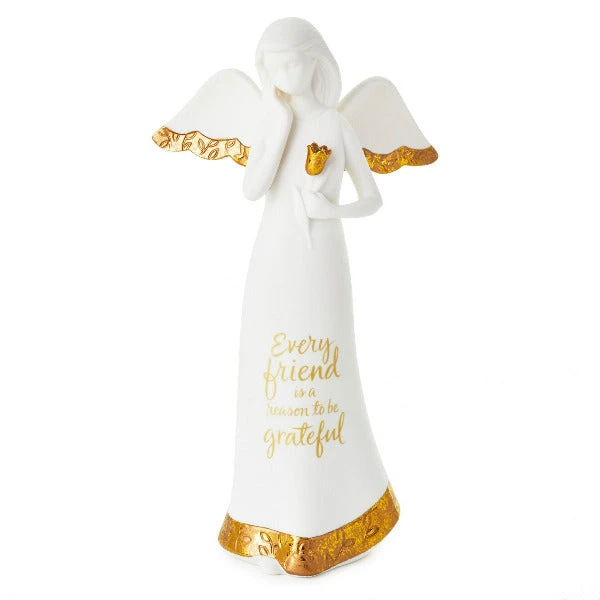 Hallmark A Reason To Be Grateful Friendship Angel Figurine, 8.5" 1 Hallmark A Reason To Be Grateful Friendship Angel Figurine, 8.5"