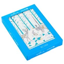 Hallmark UNICEF Woodland Animals Christmas Cards, Box Of 12
