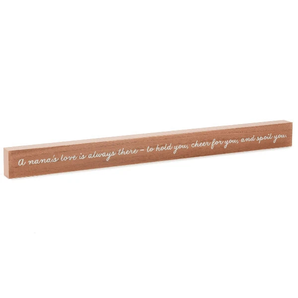 Hallmark A Nana's Love Wood Quote Sign, 23.5x2 1 Hallmark A Nana's Love Wood Quote Sign, 23.5x2