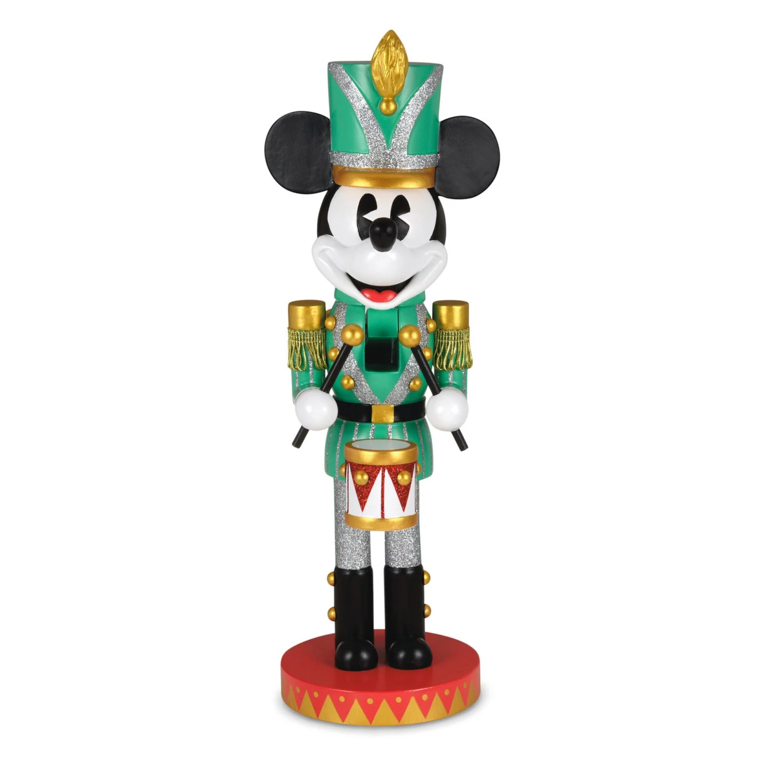 Hallmark Disney 100 Years Of Wonder Mickey Mouse Holiday Nutcracker Figurine, 13.7" 1 Hallmark Disney 100 Years Of Wonder Mickey Mouse Holiday Nutcracker Figurine, 13.7"