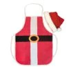 Hallmark Big Santa Adult-Sized Hat And Apron, Set Of 2
