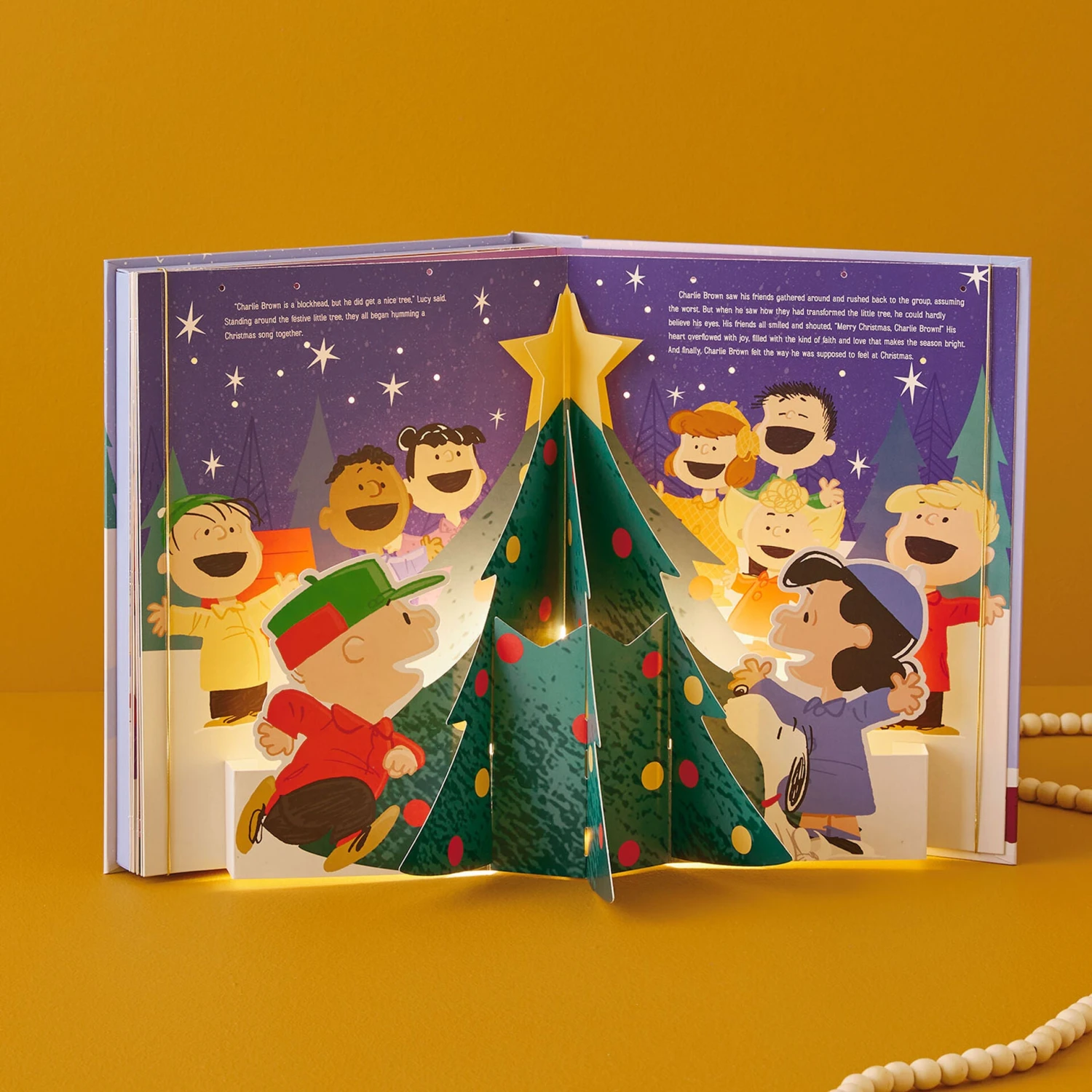 Hallmark Peanuts® A Charlie Brown Christmas Pop-Up Book With Light And Sound 2 Hallmark Peanuts® A Charlie Brown Christmas Pop-Up Book With Light And Sound - Image 2