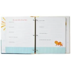 Hallmark The Journey Begins Noah's Ark First Five Years Baby Book -Hallmark Shop BBA4132 03