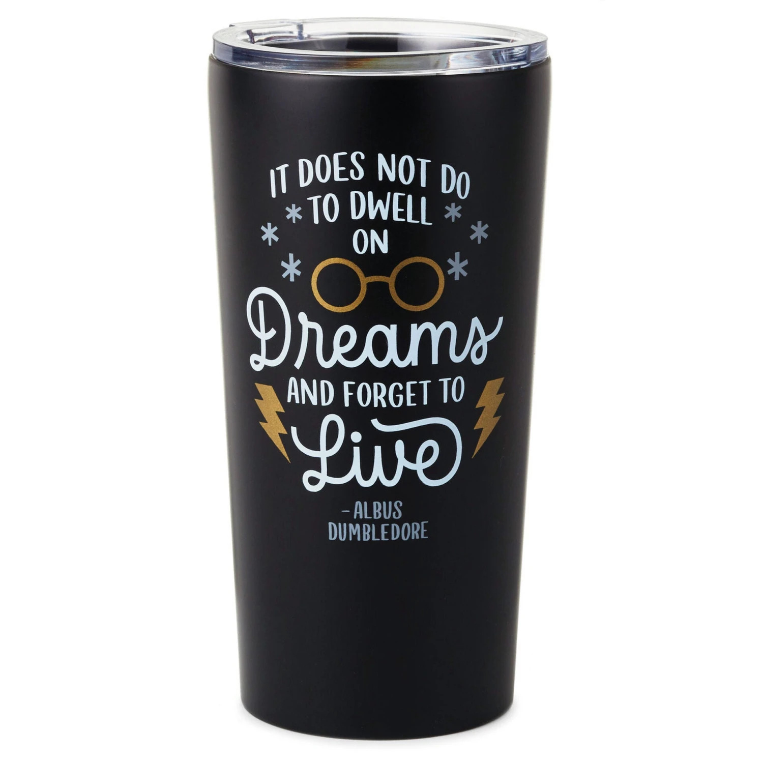Hallmark Harry Potter™ Dumbledore™ Quote Stainless Steel Tumbler, 20 Oz. 1 Hallmark Harry Potter™ Dumbledore™ Quote Stainless Steel Tumbler, 20 Oz.