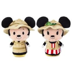 Hallmark Itty Bittys Disney Jungle Cruise River Boat Ride Mickey And Minnie Set -Hallmark Shop Disney Jungle Cruise Boat Mickey and Minnie itty bittys 1KDD2118 03