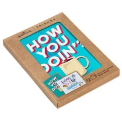 Hallmark Friends Boxed Blank Note Cards, Pack Of 12