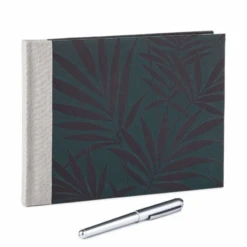 Hallmark Palm Leaves Guest Book And Pen Set