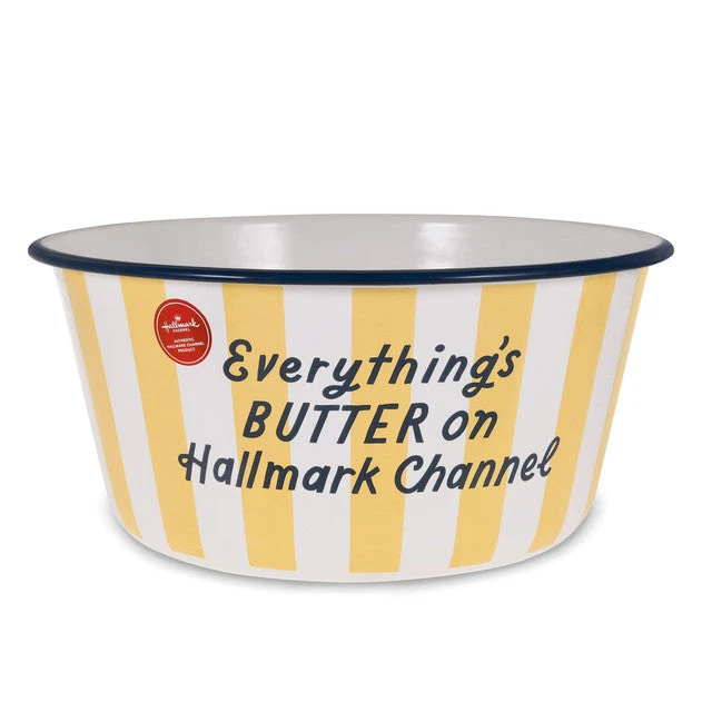 Hallmark Hallmark Channel Everything's Butter Popcorn Bowl 50 Oz. 1 Hallmark Hallmark Channel Everything's Butter Popcorn Bowl 50 Oz.