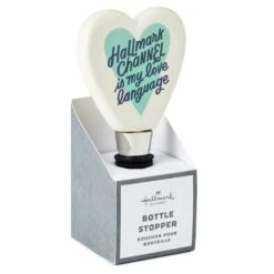 Steve's Hallmark Hallmark Hallmark Channel Love Language Wine Bottle Stopper -Hallmark Shop Hallmark Channel Love Language Wine Bottle Stopper 1HKC2316 05
