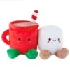Hallmark Better Together Hot Cocoa And Marshmallow Magnetic Plush, 5"