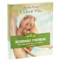 Hallmark All The Places I Love You Recordable Storybook With Music -Hallmark Shop KOB1212 06