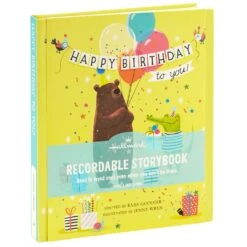 Hallmark Happy Birthday To You! Recordable Storybook With Music 11 Hallmark Happy Birthday To You! Recordable Storybook With Music -Hallmark Shop KOB1218 06