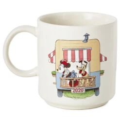 Hallmark Disney Mickey Mouse And Friends Bring A Smile 2020 Mug, 15 Oz.