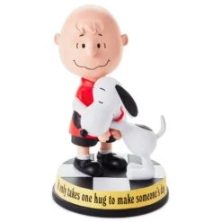 Hallmark Peanuts® Charlie Brown And Snoopy It Only Takes One Hug Figurine