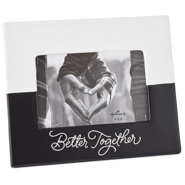 Hallmark Better Together Ceramic Picture Frame, 4x6 1 Hallmark Better Together Ceramic Picture Frame, 4x6